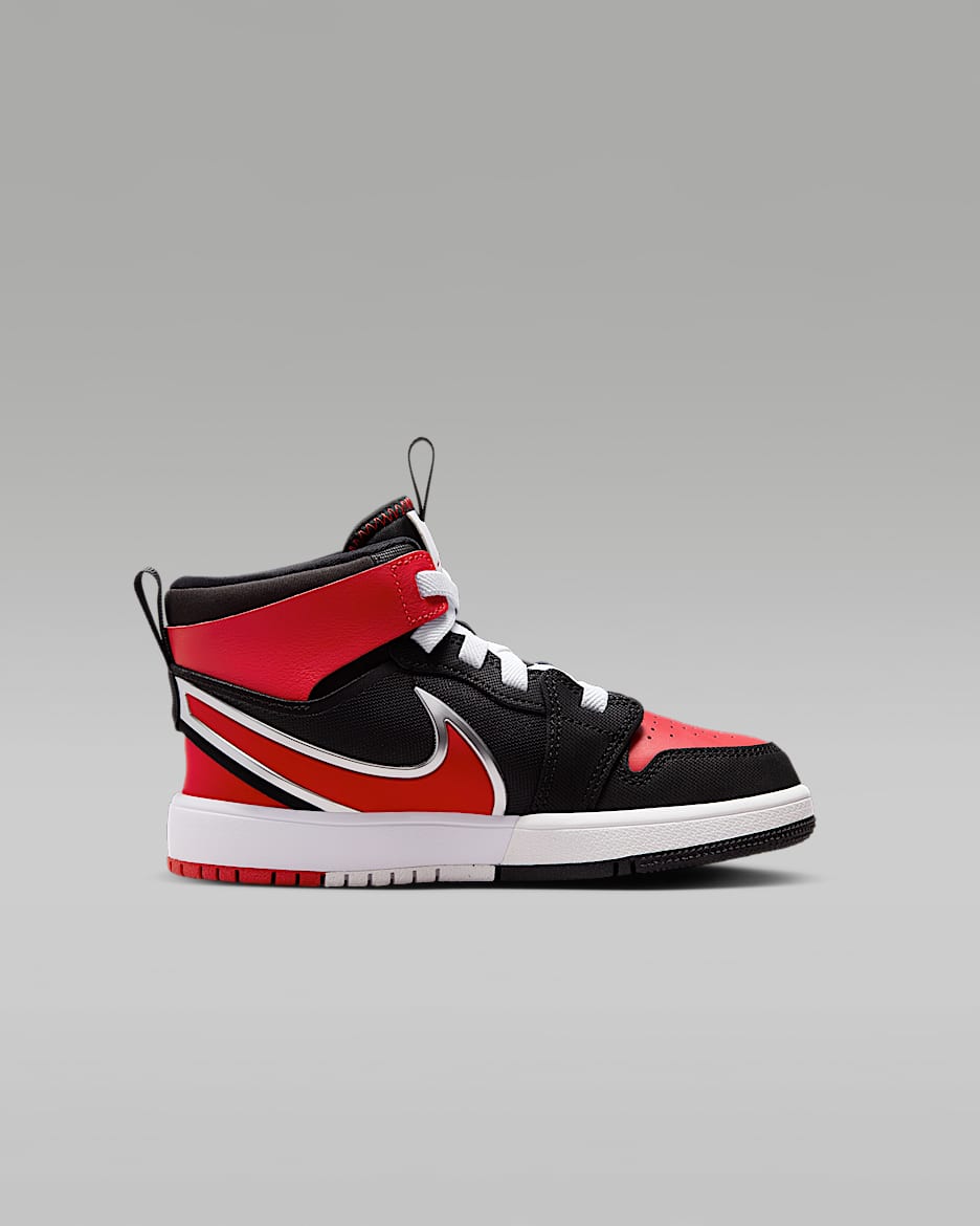 Jordan 1 Mid RM EasyOn Little Kids Shoes. Nike